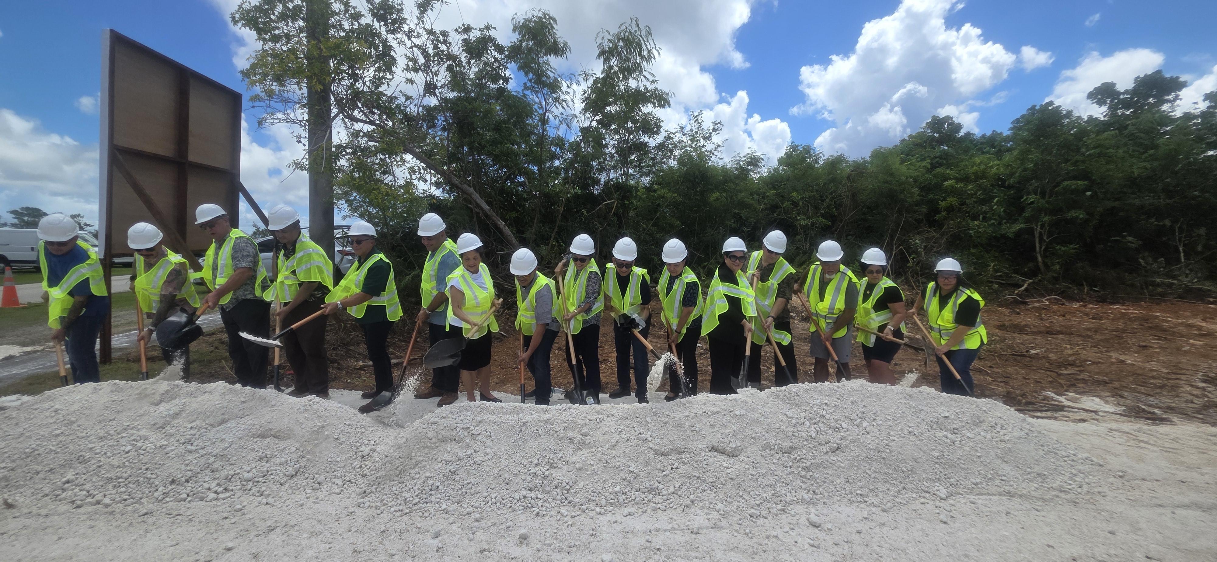 ROAD to Education initiative moves forward with groundbreaking for $9.5M Dededo transit hub