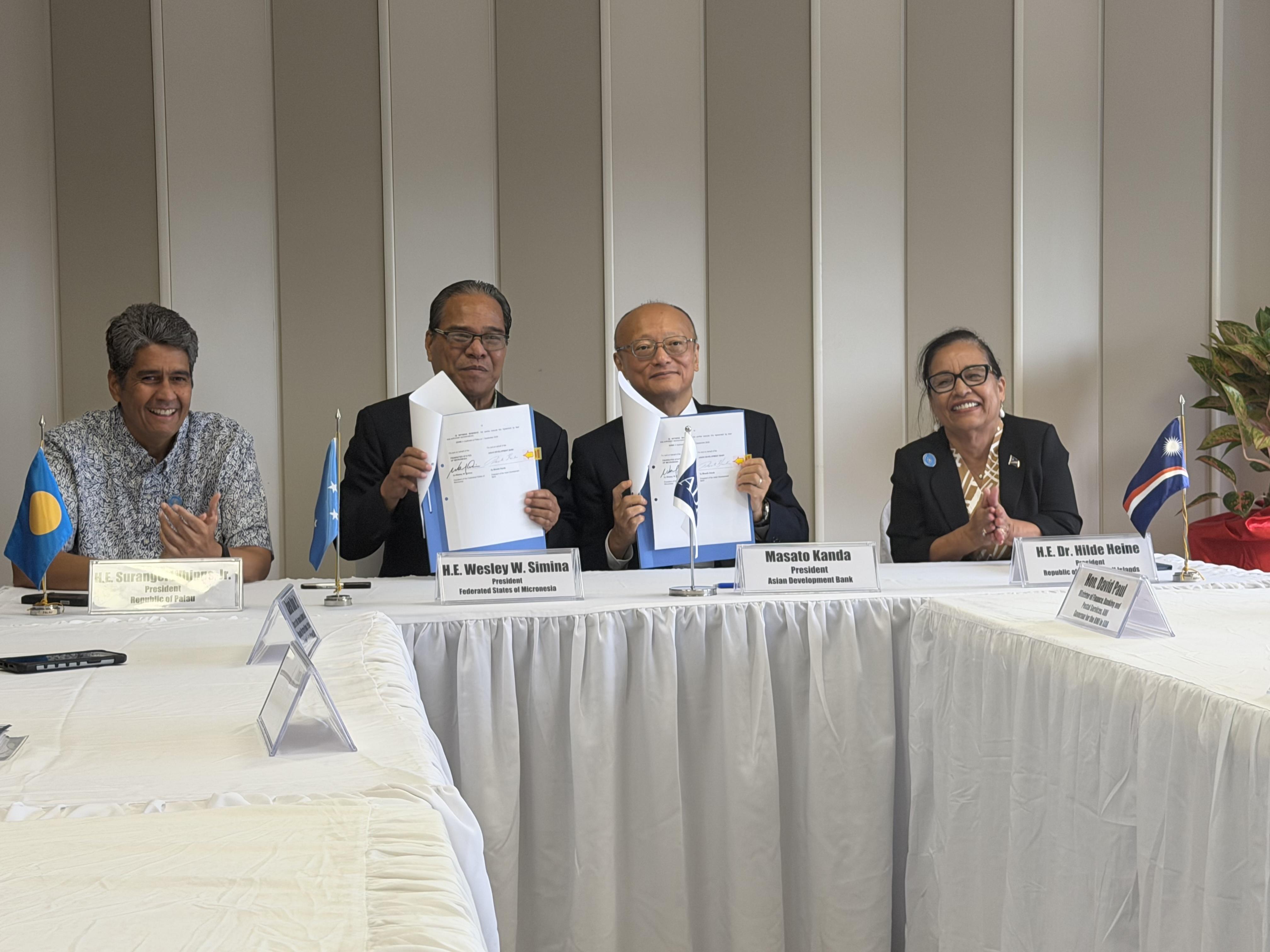 ADB, U.S. and Australia announce major funding pledges on sidelines of 55th Pacific Islands Forum