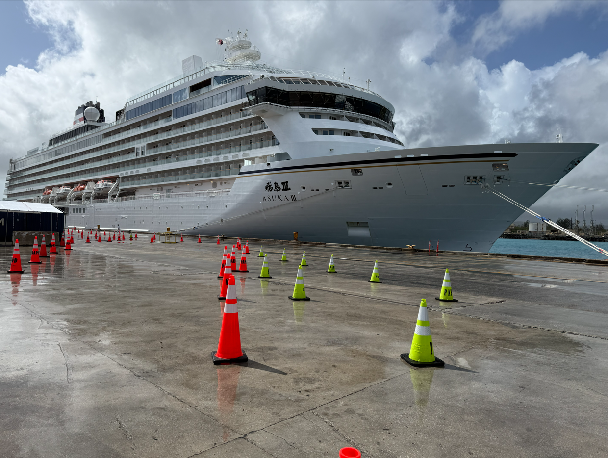 GovGuam secures dual economic wins with two-day cruise visit  and record low unemployment stats