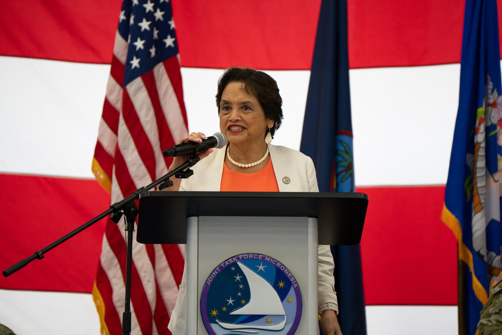 Gov. Lourdes A. Leon Guerrero, Guam. Photo by Skyler Obispo