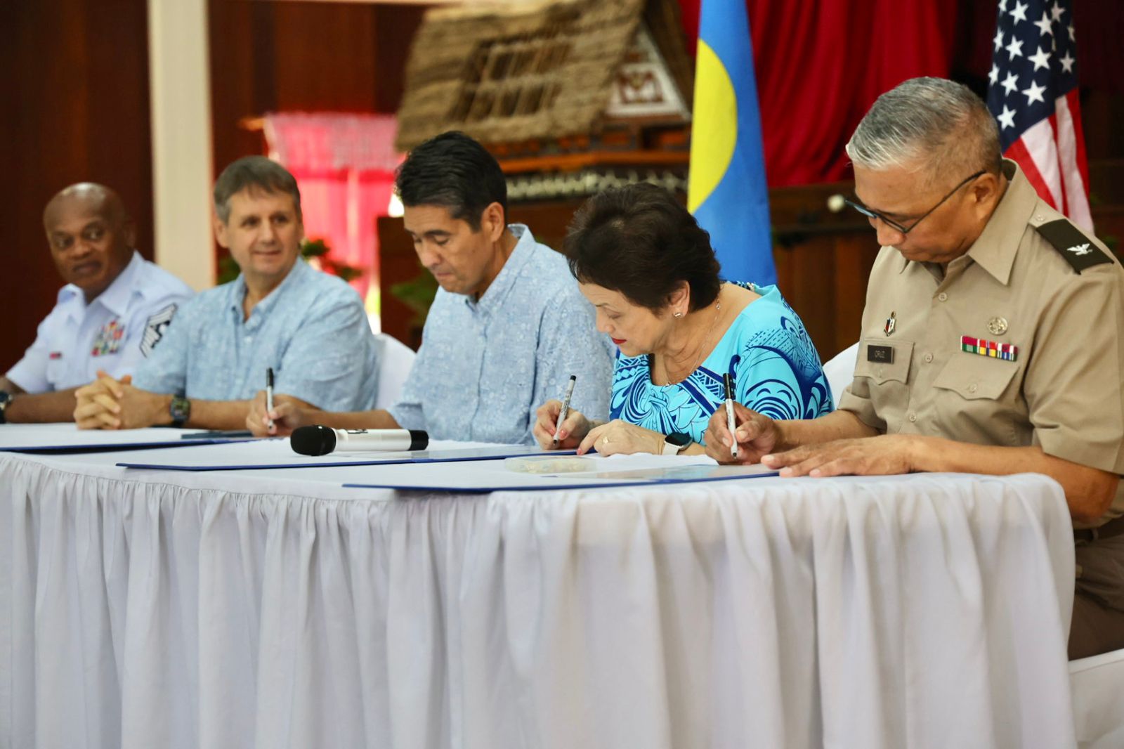 Palau, Guam National Guard Sign Historic Partnership