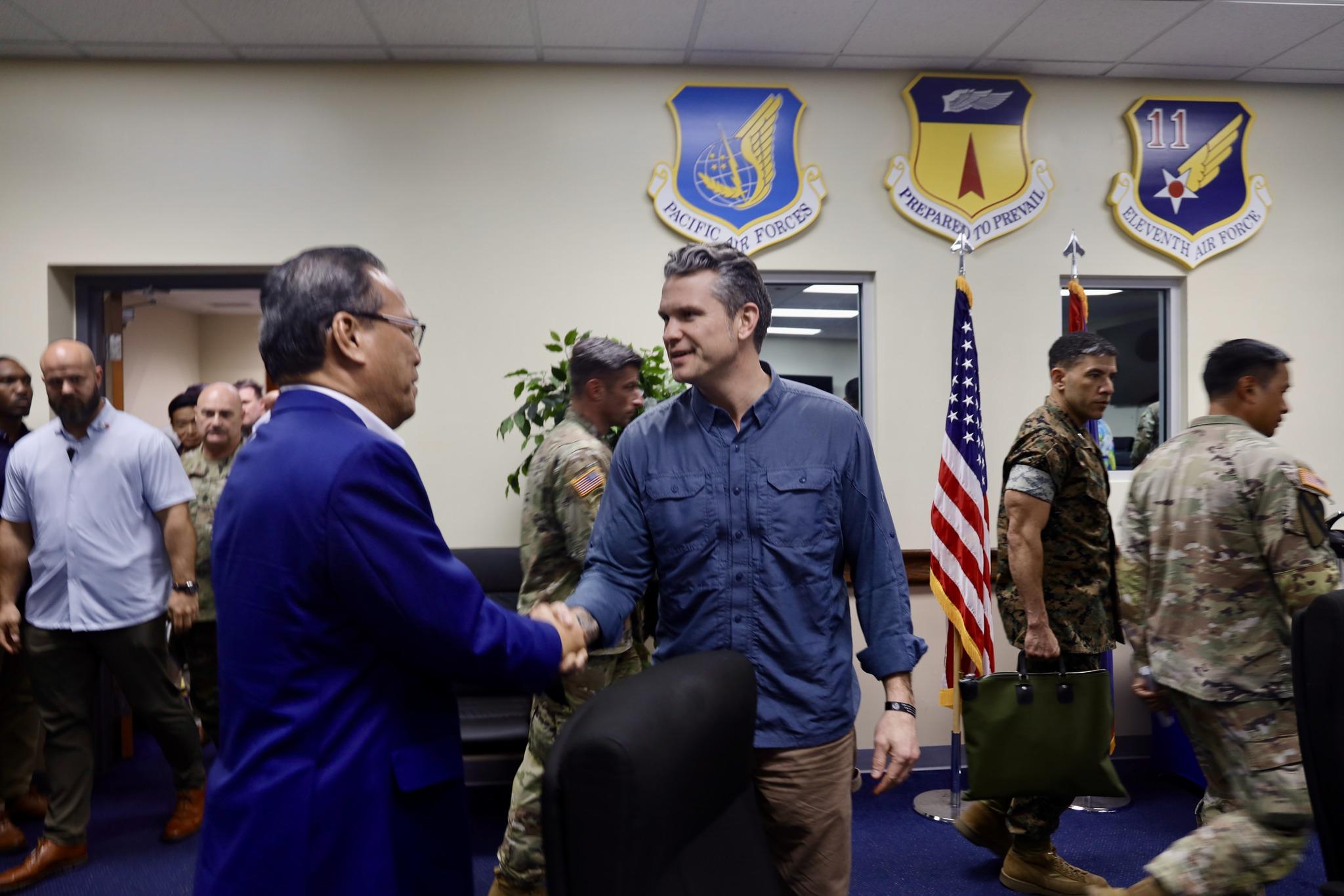 Hegseth talks regional importance, meets with FSM president