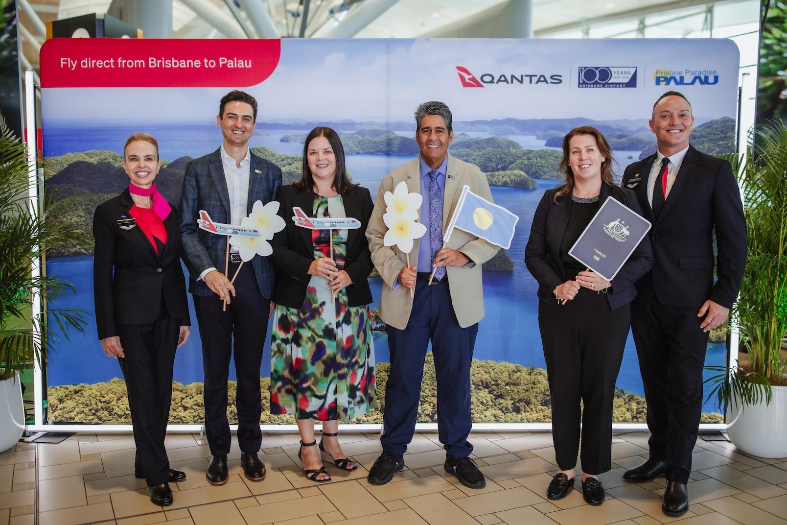 Palau President champions Qantas airline's route connecting Palau and Brisbane