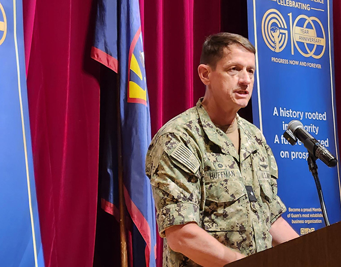 Guam’s star rises in importance, admiral says