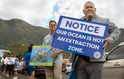 Lawsuit targets first deep-sea mining sale in U.S. waters