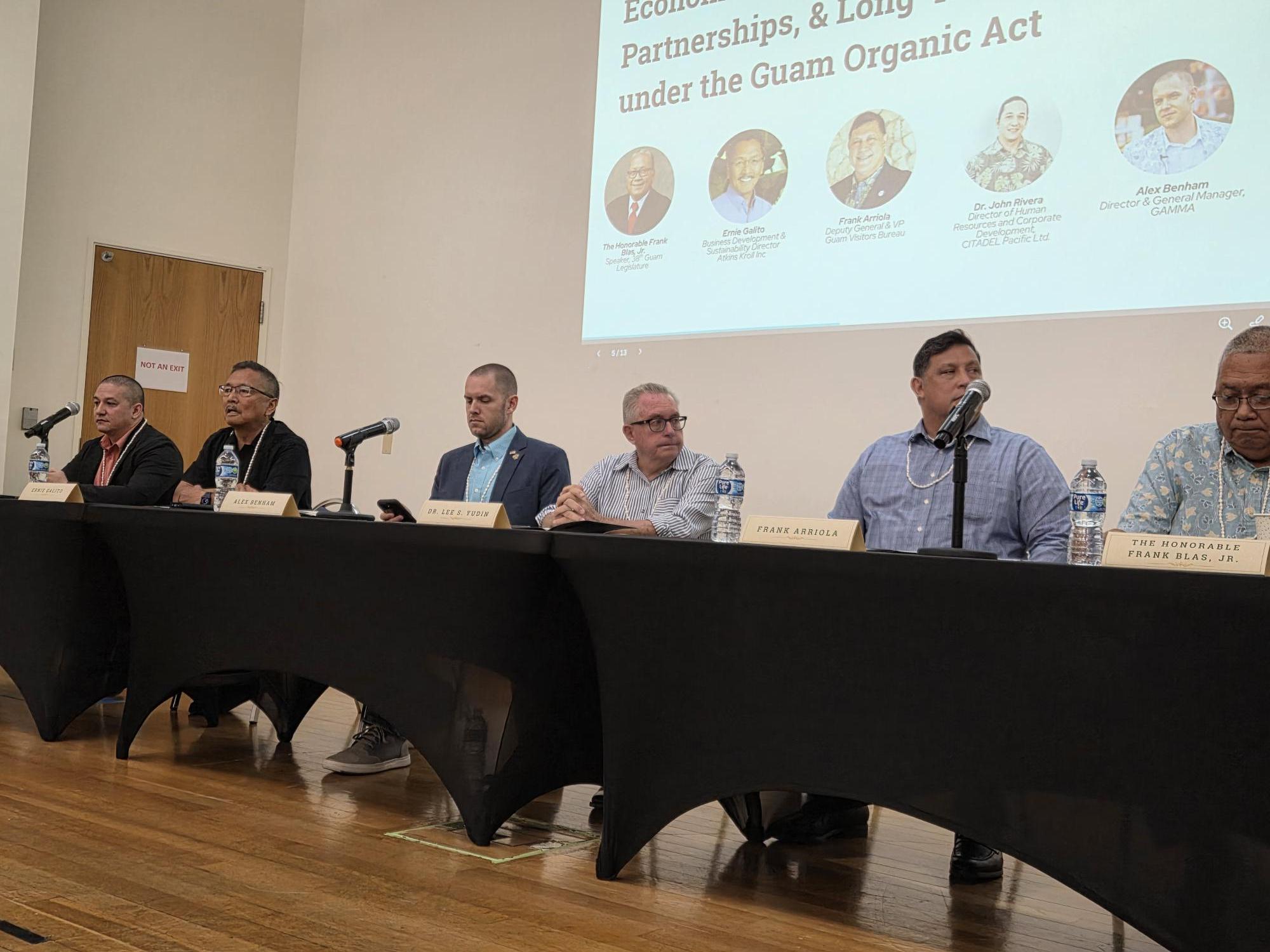 Opinions vary at UOG economic growth panel at MPA event; No bids out yet for Chamorro Village upgrade