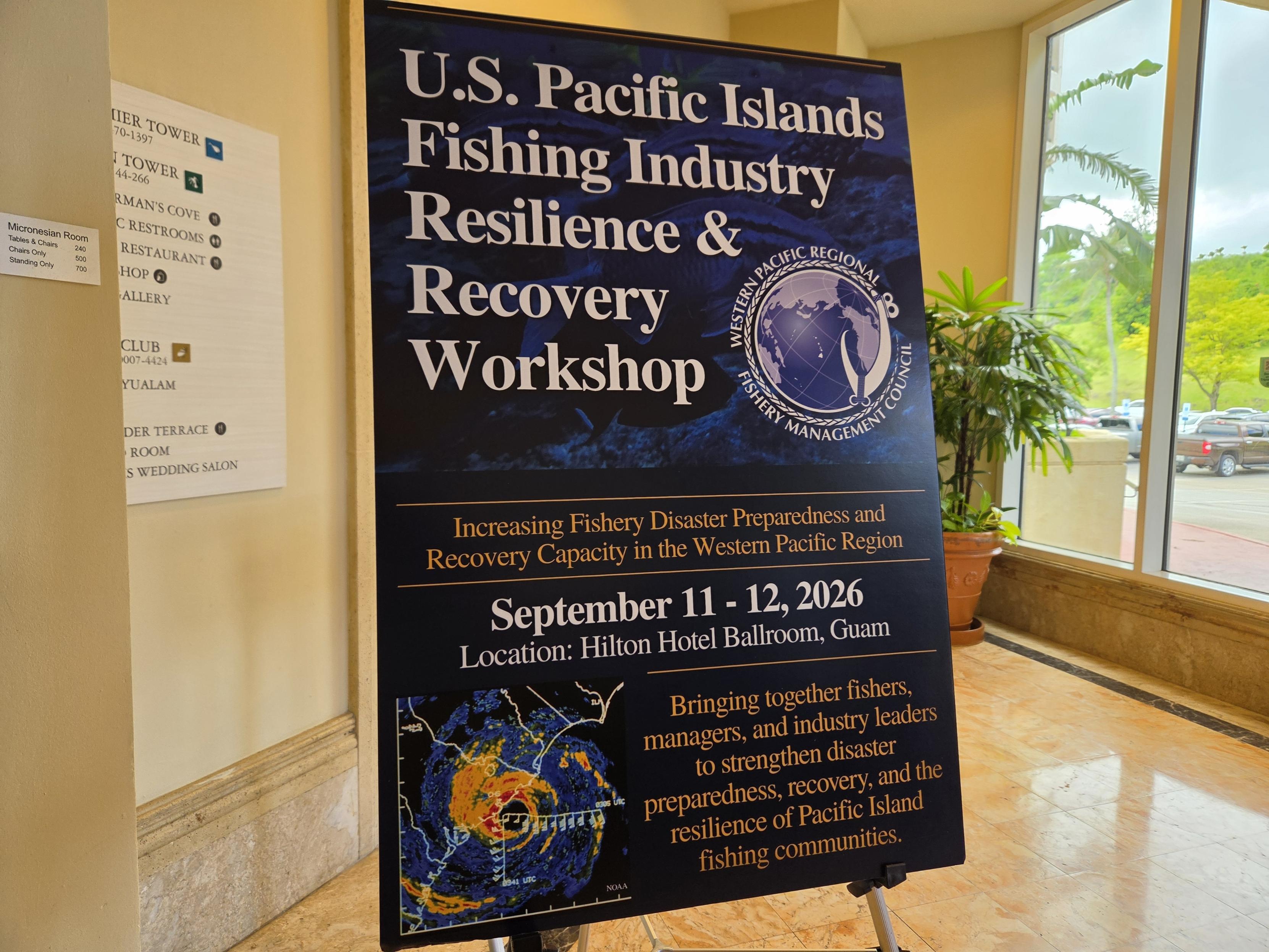 Fishery resilience workshop tackles disaster recovery in Marianas
